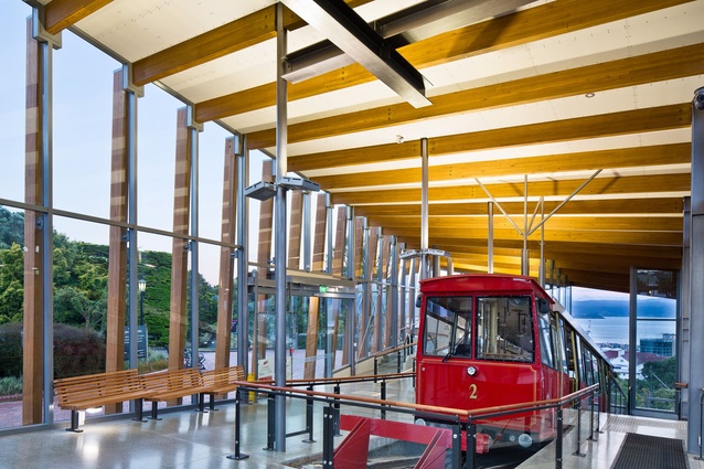 Neutrals Award - Kelburn Cable Car Terminus by Bevin Slessor Architects.
