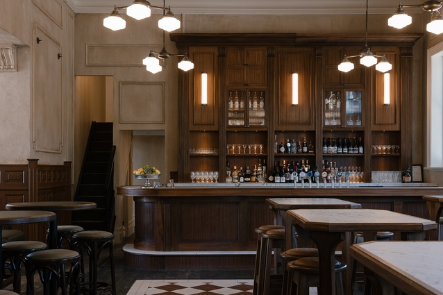 Eat Drink Design Awards 2021 finalist: Best Bar Design – Hotel Ponsonby by CTRL Space.