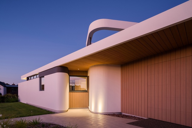 Shortlisted - Housing - Tai Tapu House by Rohan Collett Architects.