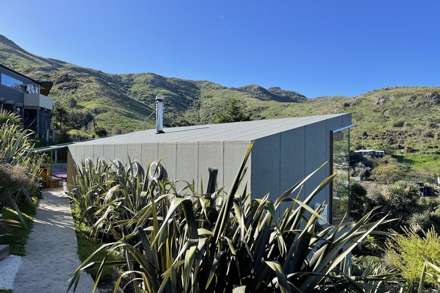 The guest house at the Lyttelton B/OS studio.