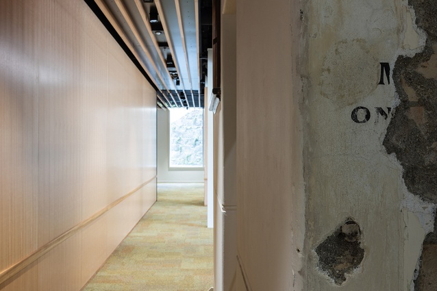 New and existing materials sit comfortably alongside one another.