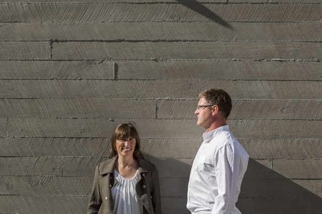 Queenstown architects Siân Taylor and Mark Read. 