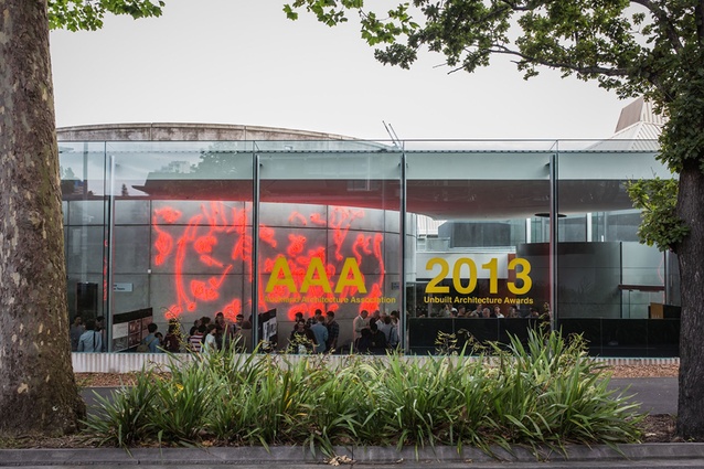 The 2013 Auckland Architecture Association Unbuilt Architecture Awards were held at the University of Auckland Neon Foyer.