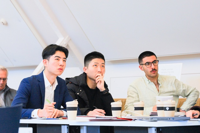 Roger Yang, Sam Xu and Alexander Hanoush, all of University of Auckland.