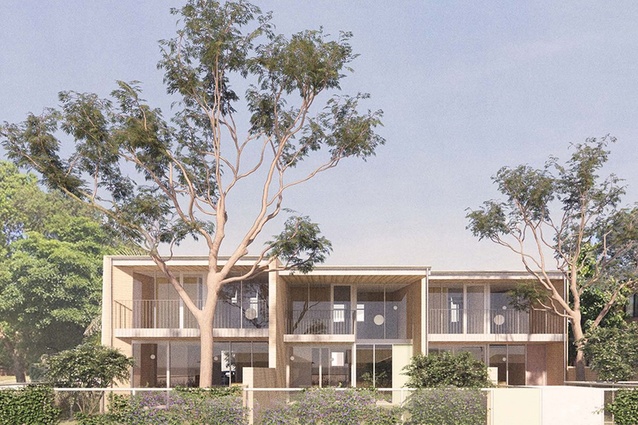 Winning terrace design by Officer Woods Architects with Jennie Officer, University of Western Australia.