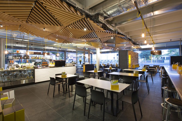 Elizabeth Cafe and Larder by Wingate + Farquhar was a winner in the Interior Architecture category.