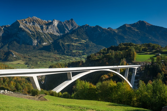 Finalist: Vehicle Bridges – Tamina Canyon Crossing in Bad Ragaz, Canton St. Gallen, Switzerland by Leonhardt Andraä und Partner.