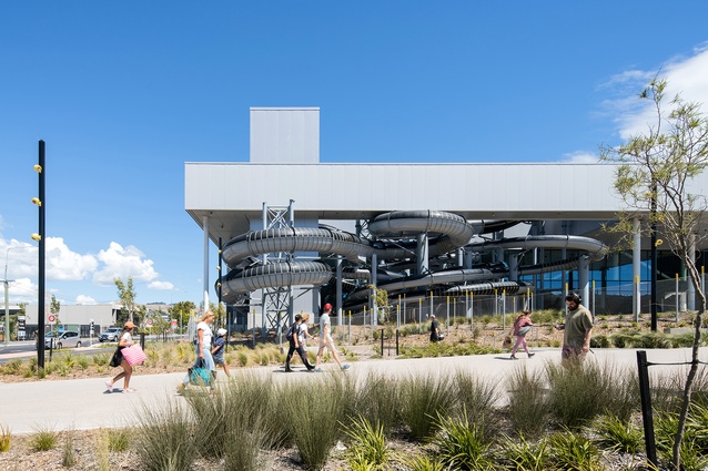Shortlisted - Public Architecture: Parakiore Recreation and Aquatic Centre by Warren and Mahoney, MJMA Architecture & Design Toronto and Peddle Thorp (Melbourne).
