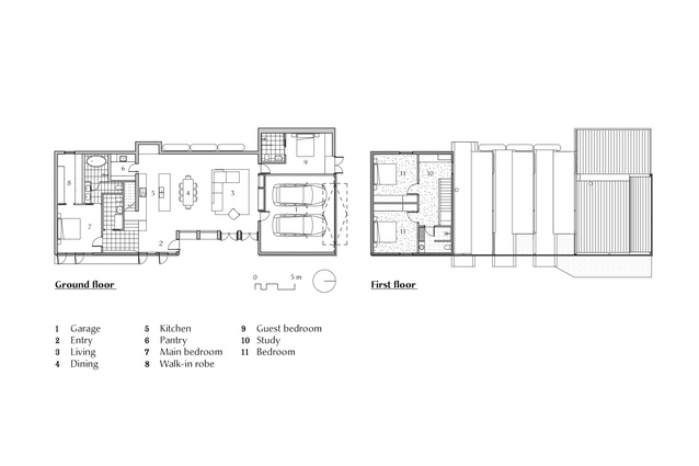 Plans of Moving House by Architects EAT.