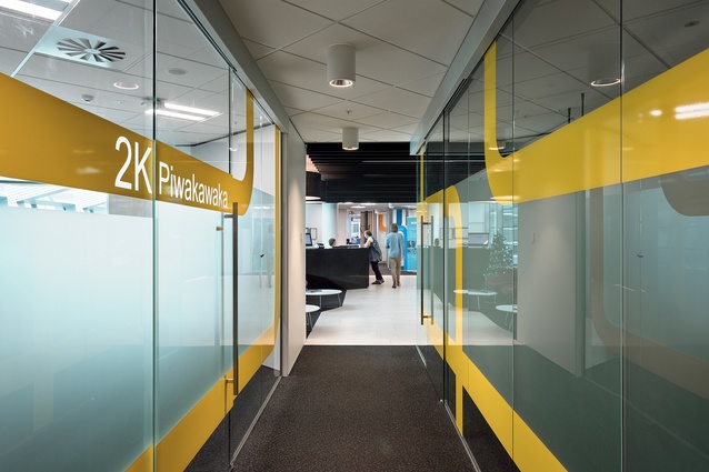 Office space within the ANZ centre.