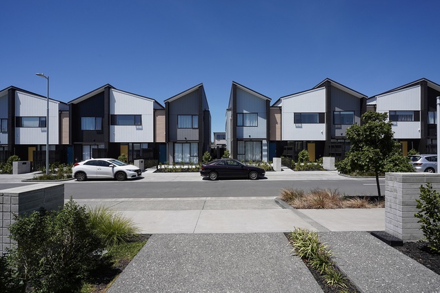 Shortlisted – Housing Multi-unit: Hobsonville, Walter Merton Road Terraces by Construkt Associates.