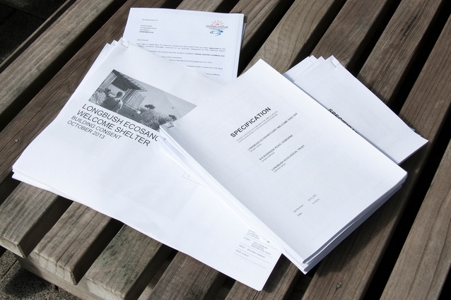 Consent documentation ready to be presented to the council.