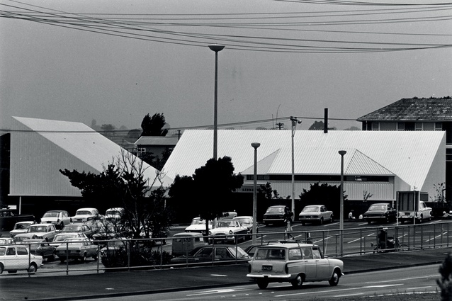 Salmond and his team worked on the design and documentation of Mount Albert Library, with Gillespie, Newman, West and Pearce  (1975).
