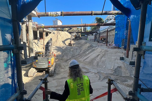 Plus Studio on site. 