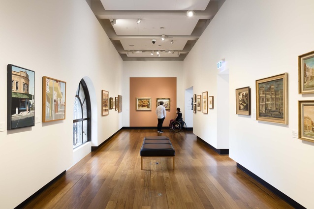 Scenes of Our City exhibition at the Museum of Brisbane.