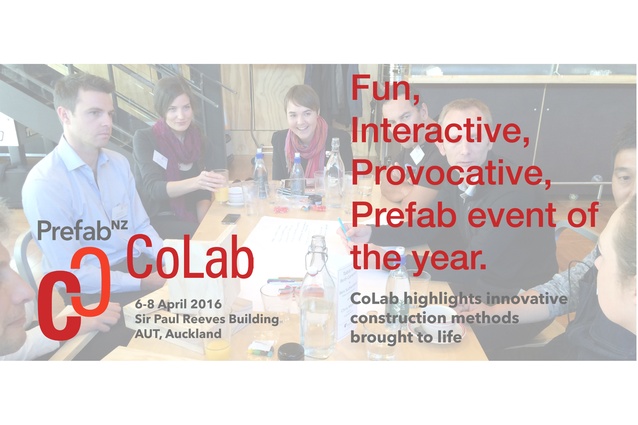 The PrefabNZ CoLab 2016 will take place at AUT, Auckland from 6–8 April.