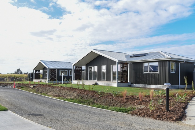 The papakāinga offers a mix of two-, three- and four-bedroom affordable rental homes. 