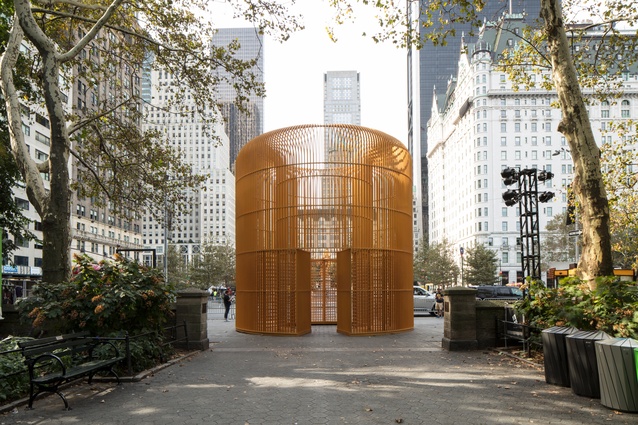 <i>Gilded Cage</i>, 2017, by Ai Weiwei.