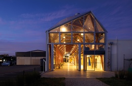 Crafted from timber and bubbles