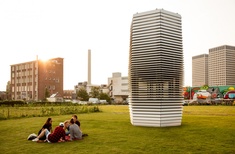 The world's first smog-fighting urban sculpture is here