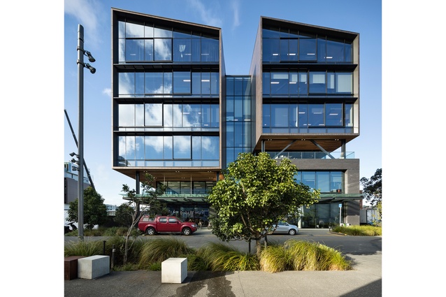 Shortlist: Completed Buildings – Office: 12 Madden (Auckland) by Warren and Mahoney Architects.