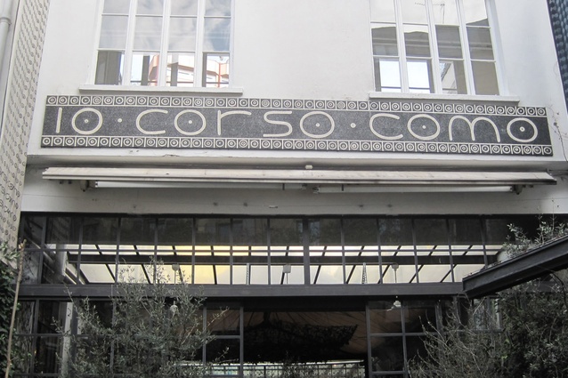 10 Corso Como is famed for its black-and-white graphics.