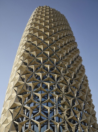WAF Completed Buildings: Office category finalist – Bahr Towers in UAE by Aedas.