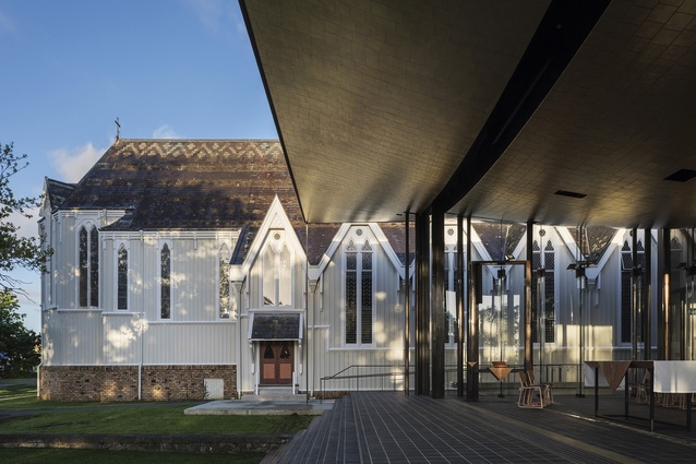 The Bishop Selwyn Chapel in Parnell, designed by Fearon Hay, was given a top award at the Los Angeles Business Council Architecture Awards earlier in the year.