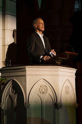 Simon Dallow, MC for the 2025 Interior Awards.