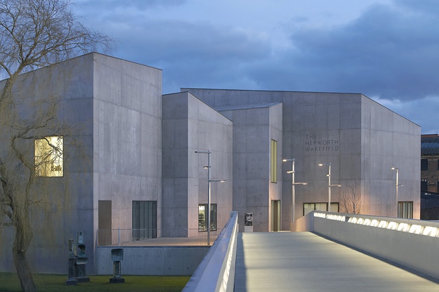 The Hepworth Wakefield by David Chipperfield Architects, Yorkshire, 2011. The largest purpose-built space for art in the UK, it displays the work of sculptor Barbara Hepworth.