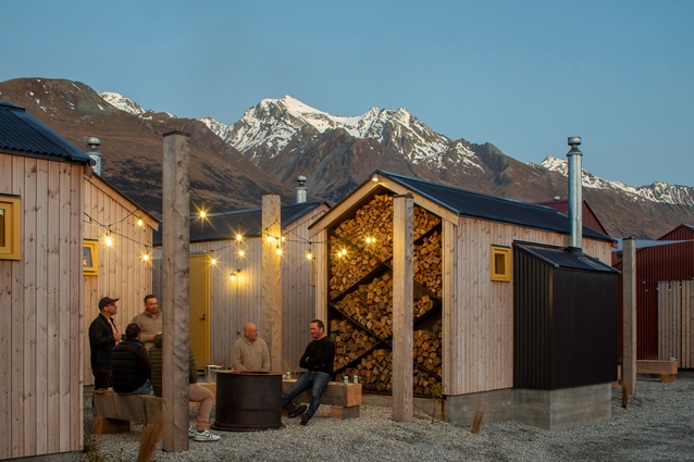 The Great Glenorchy Alpine Base Camp by RTA Studio in association with Bureaux. A 2023 WAF finalist in the Completed Building category.