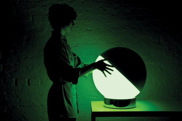 Flynn Talbot, X&Y Light, a finalist in the Bombay Sapphire Design Discovery Awards 2011.