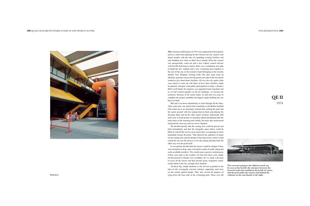 Inside one of the pages of <em>Peter Beaven ARCHITECT</em> by Peter Beaven.
