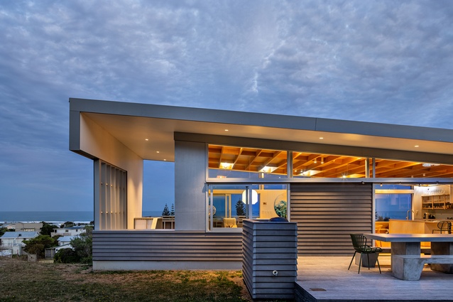 Shortlisted - Housing: Riversdale Beach House by Parsonson Architects.