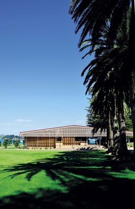 Public Architecture: Rotoroa Exhibition Centre, Rotoroa Island, Auckland by Pearson & Associates Architects.