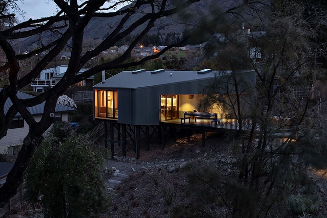 Finalist: Small Project Architecture – Te Kea Hut by Rafe Maclean Architects.