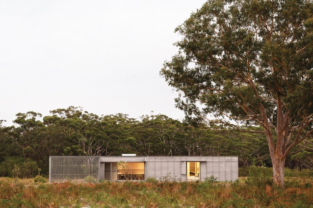 The use of native timbers gives the house a classic Australian homestead feel.