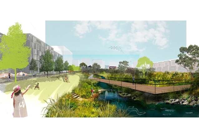 Winner – Planning & Urban Design: Tāmaki Precinct Masterplan by Studio Pacific Architecture.