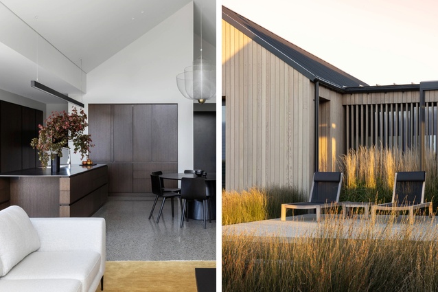 Off-Grid House by Darren O'Neil of O'Neil + Architecture, winner of a Regional Award for New Home over 300m² and Regional ADNZ Resene Kaitiakitanga Award.