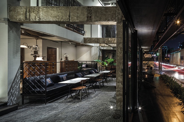 Ir-On Hotel in Bangkok, Thailand, by Hypothesis Design Agency.