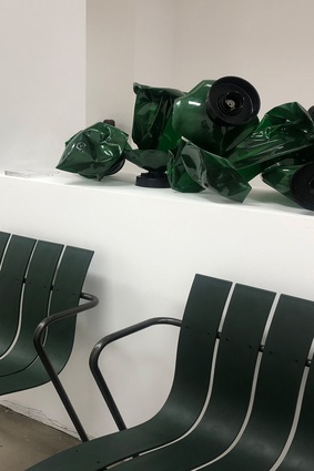 Carlsberg Kegs recycled into furniture by Mater Design.