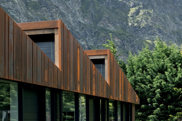 Sawtooth House: High-level views instigate the design of some interesting rooflines, such as this sawtoothed roof. 