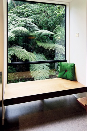 A nook from which to enjoy the surroundings. 