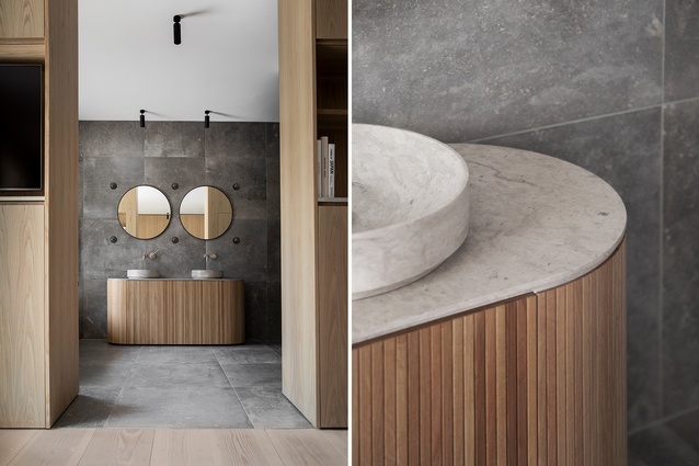Sanctuary: NORM Architects’ Sandbjerg Residence houses the quintessential bathroom sanctuary in a secluded location north of Copenhagen. The generous spatiality and minimalist material and colour palettes exude the ultimate sense of retreat.