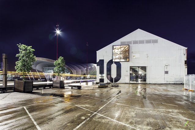 Sited on Auckland’s Queens Wharf, the 100-year-old former industrial warehouse, Shed 10, is now Auckland’s primary cruise ship terminal and an events space.