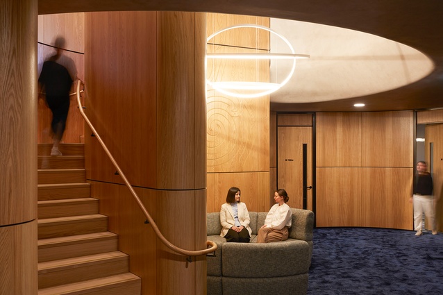 Shortlisted - Interior Architecture: KPMG Wellington by Warren and Mahoney Architects.