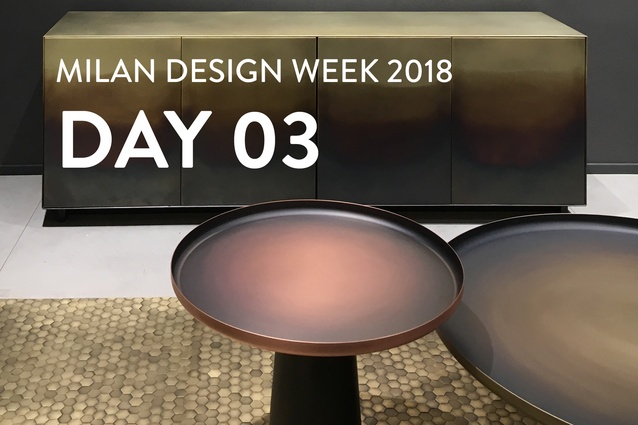 Day three at Milan Design Week sees us at EuroCucina where the focus is on kitchens.