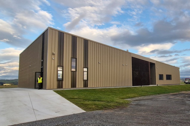 The completed Fire Station was opened in early February this year with a karakia. 