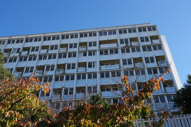 Gordon Wilson Flats, Wellington, 2024.