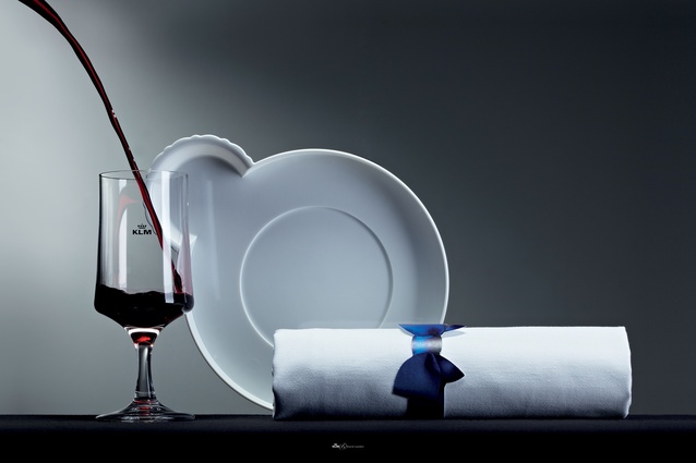 Wanders has been designing all the dining elements for KLM’s business class.